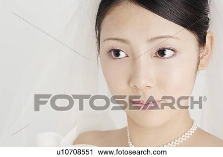 Portrait of bride View Large Photo Image Stock Image - Portrait of bride. Fotosearch