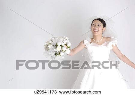 Portrait of bride View Large Photo Image Stock Image - Portrait of bride. Fotosearch