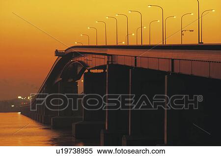 Stock Photography - Biwako bridge. Fotosearch