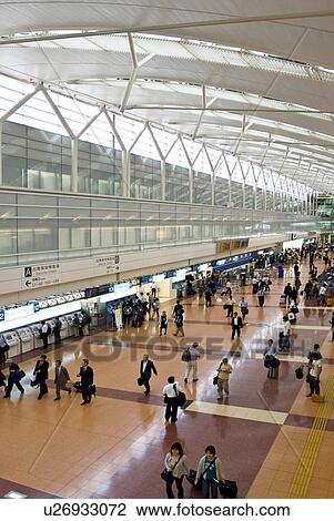 Stock Image - Haneda Airport Terminal 2. Fotosearch