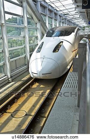 Shinkansen View Large Photo Image Stock Photograph - Shinkansen. Fotosearch