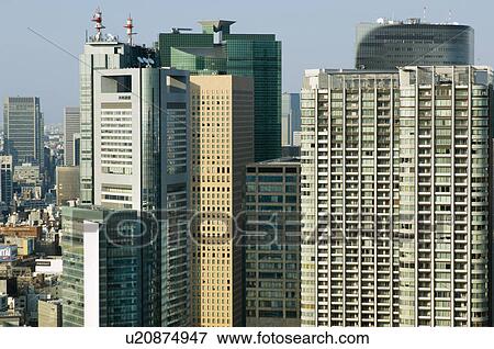Stock Photo - Shiodome. Fotosearch