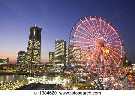 Stock Image - Minatomirai. Fotosearch