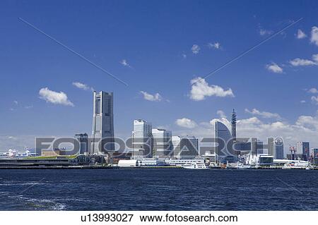 Minatomirai View Large Photo Image Stock Photo - Minatomirai. Fotosearch