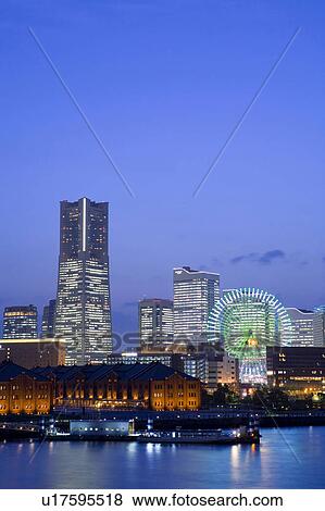 Stock Photo - Minatomirai. Fotosearch