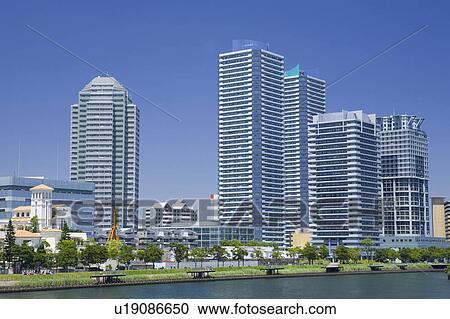Stock Image - Yokohama Portside. Fotosearch