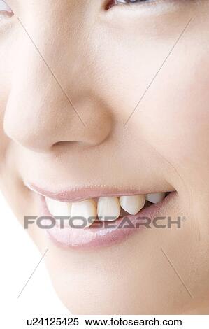 Stock Photography - Face of Japanese woman. Fotosearch