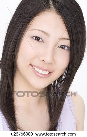 Portrait of Japanese woman View Large Photo Image Stock Image - Portrait of Japanese woman. Fotosearch