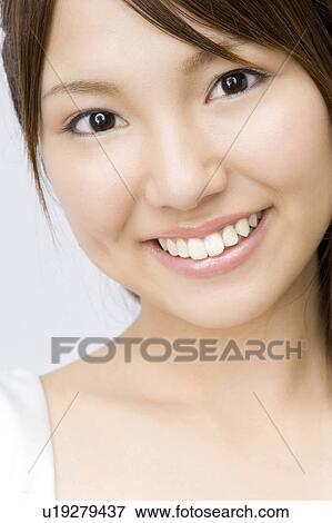 Portrait of Japanese woman View Large Photo Image Stock Photo - Portrait of Japanese woman. Fotosearch