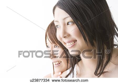 Picture - Portrait of Japanese women. Fotosearch