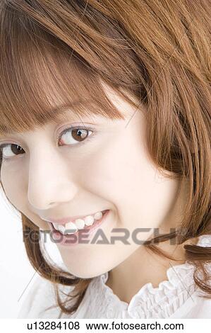 Stock Photo - Portrait of woman. Fotosearch