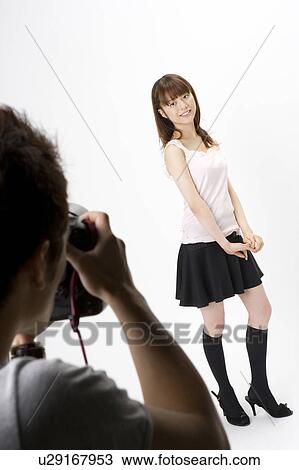 Stock Image - Scene of shooting photo. Fotosearch
