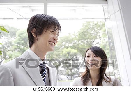 Stock Photo - Portrait of office workers. Fotosearch