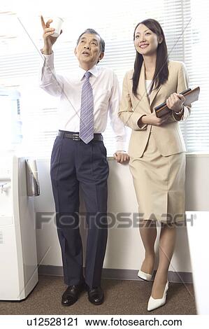 Stock Image - Chief executive officer and secretary. Fotosearch