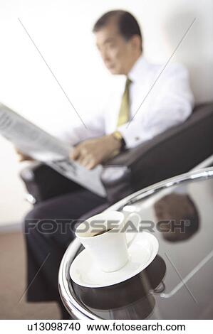 Stock Image - Japanese chief executive officer. Fotosearch