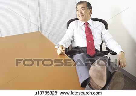 Japanese chief executive officer View Large Photo Image Stock Photo - Japanese chief executive officer. Fotosearch