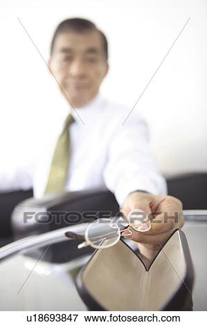 Stock Photo - Japanese chief executive officer. Fotosearch