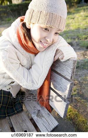 Portrait of Japanese woman View Large Photo Image Stock Photo - Portrait of Japanese woman. Fotosearch