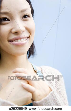 Portrait of Japanese woman View Large Photo Image Stock Photo - Portrait of Japanese woman. Fotosearch
