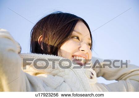 Portrait of Japanese woman View Large Photo Image Stock Photograph - Portrait of Japanese woman. Fotosearch