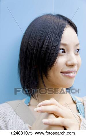Portrait of Japanese woman View Large Photo Image Stock Photography - Portrait of Japanese woman. Fotosearch