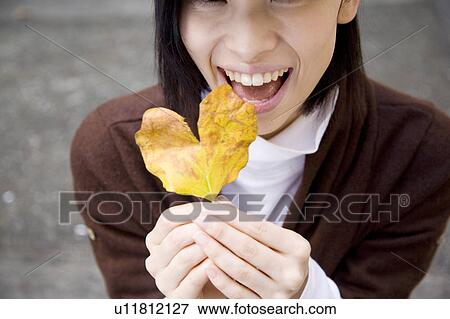 Stock Photo - Portrait of woman. Fotosearch