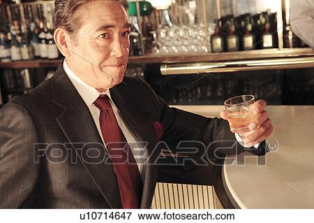 Stock Photo - Portrait of Japanese executive. Fotosearch