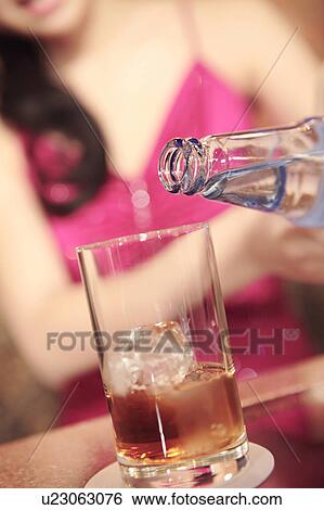 Stock Photograph - Scene of nightclub. Fotosearch