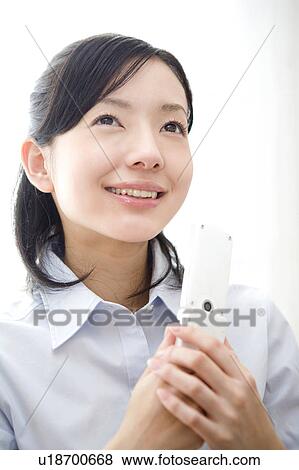 Portrait of Japanese woman View Large Photo Image Stock Photo - Portrait of Japanese woman. Fotosearch