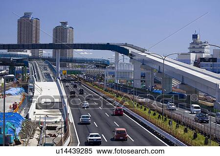 Stock Photography - Shuto highway. Fotosearch