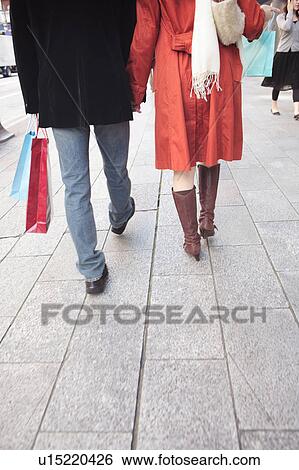 Back figure of Japanese young couple View Large Photo Image Stock Photograph - Back figure of Japanese young couple. Fotosearch