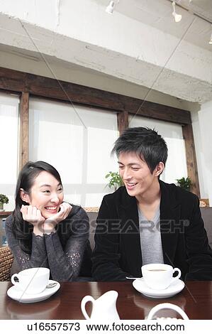 Stock Image - Couple having a good time. Fotosearch