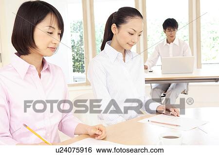 Image of Japanese office View Large Photo Image Stock Photograph - Image of Japanese office. Fotosearch