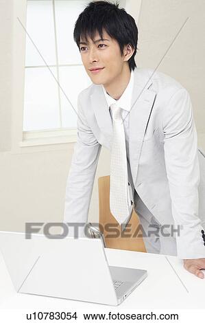 Picture - Portrait of office worker. Fotosearch