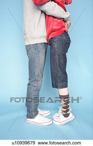 Feet of young lovers View Large Photo Image Stock Photo - Feet of young lovers. Fotosearch