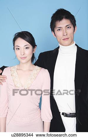 Picture - Portrait of couple. Fotosearch
