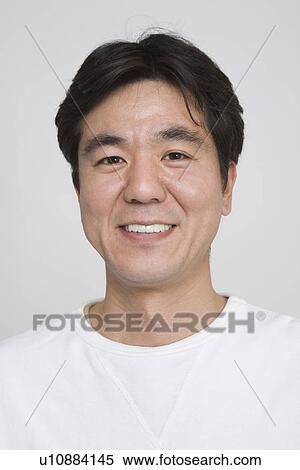 Portrait of a mid adult man View Large Photo Image Stock Photography - Portrait of a mid adult man. Fotosearch