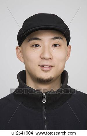 Portrait of a mid adult man with hat View Large Photo Image Picture - Portrait of a mid adult man with hat. Fotosearch