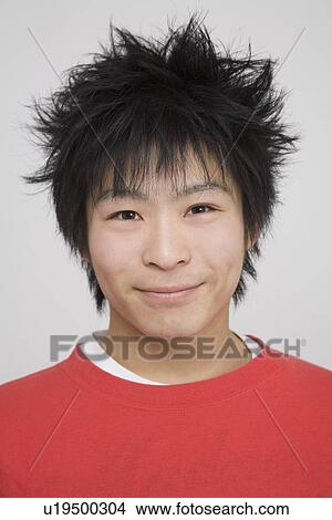 Picture - Portrait of a young man. Fotosearch