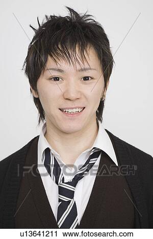 Portrait of a young man View Large Photo Image Stock Image - Portrait of a young man. Fotosearch