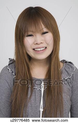 Stock Photography - Portrait of a young woman. Fotosearch