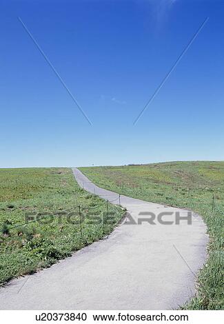 Road and blue sky View Large Photo Image Stock Image - Road and blue sky. Fotosearch