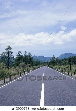 Road and sky View Large Photo Image Stock Photo - Road and sky. Fotosearch
