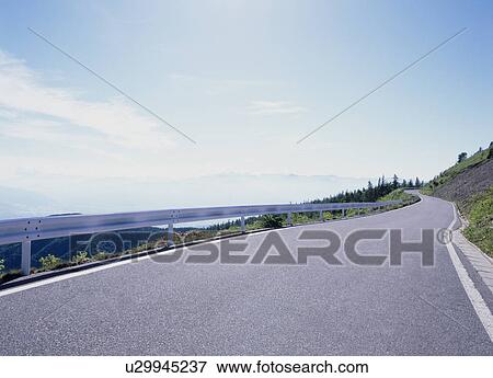 Road and sky View Large Photo Image Stock Photo - Road and sky. Fotosearch