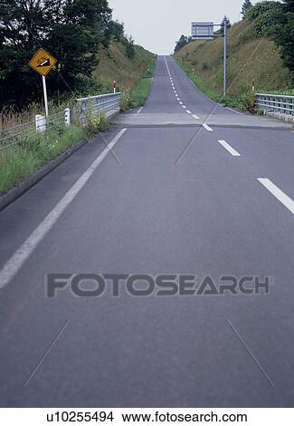 Straight road View Large Photo Image Picture - Straight road. Fotosearch