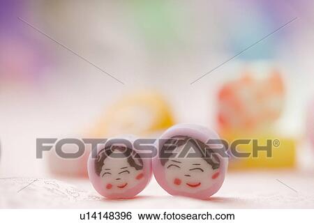 Stock Photograph - Japanese candy. Fotosearch