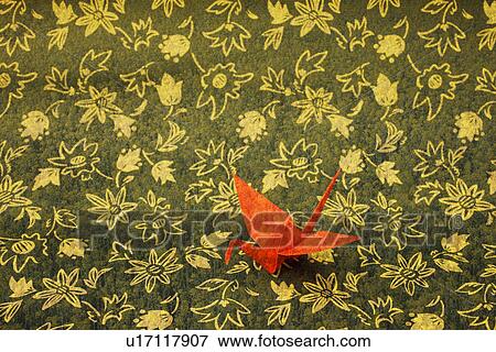 Origami crane View Large Photo Image Stock Photo - Origami crane. Fotosearch