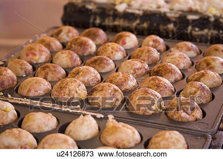Stock Image - Takoyaki . Fotosearch