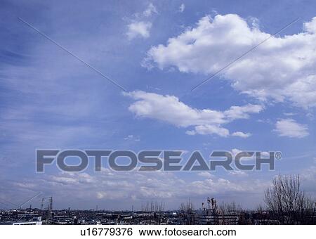 Altocumulus, cirocumulus and cirrostratus clouds View Large Photo Image Stock Photograph - Altocumulus, cirocumulus and cirrostratus clouds. Fotosearch