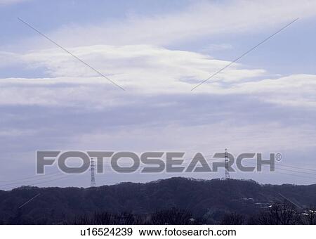 Stock Photo - Cirocumulus clouds. Fotosearch